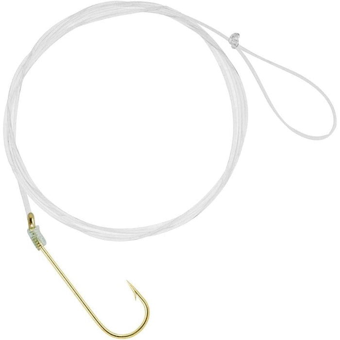 Danielson Snelled Aberdeen Hooks Size 10 Qty 6 - Hooks/RigsDanielsonFreshwater032054005700FishAndSave