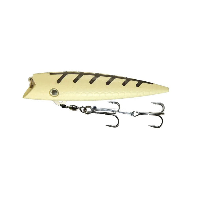 Dreamweaver Captains Choice Cut Plug 5" - TrollingDreamweaverNatural Glow/ Black Back LadderFreshwater656413950229FishAndSave
