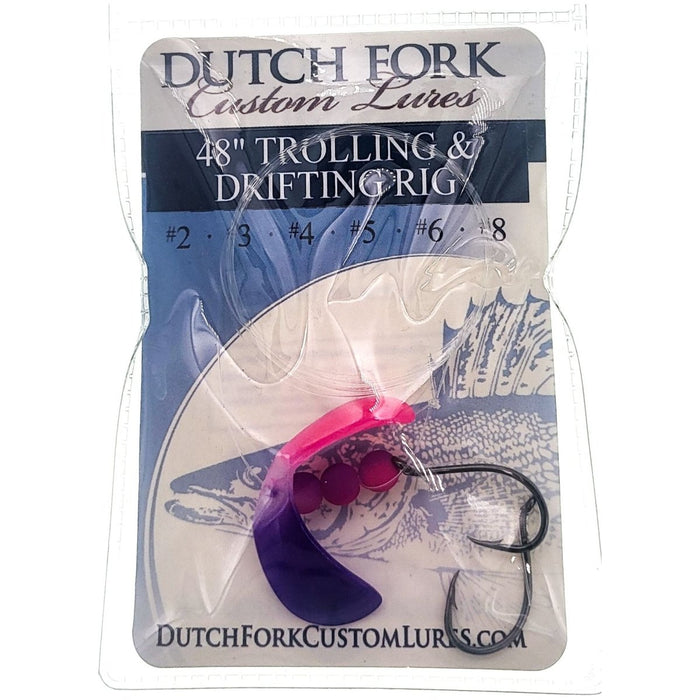 Dutch Fork Tahoe Butterfly Trolling & Drifting Rig 48" - TrollingDutch ForkPink PurpleFreshwater819026019336FishAndSave