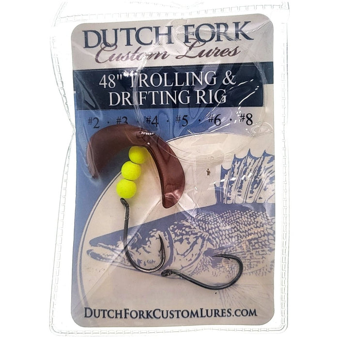 Dutch Fork Tahoe Butterfly Trolling & Drifting Rig 48" - TrollingDutch ForkOlive MayflyFreshwater819026019312FishAndSave