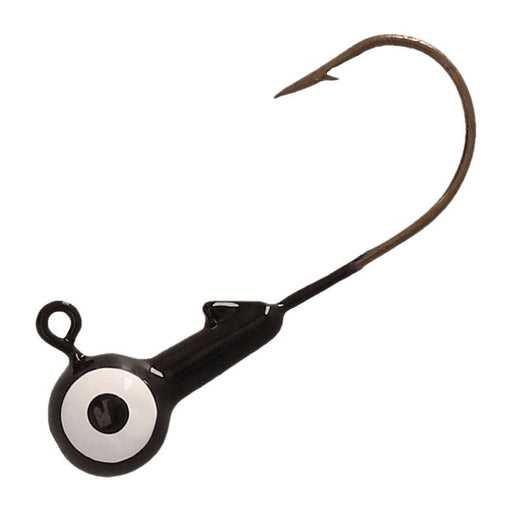 Eagle Claw Ball Head Jig 1/8 Oz Black Qty 25 - JigsEagle ClawFreshwater047708787451FishAndSave