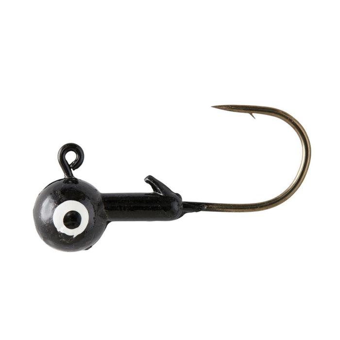Eagle Claw Ball Head Jigs 1/16 Oz Qty 25 - JigsEagle ClawBlackFreshwater047708787444FishAndSave