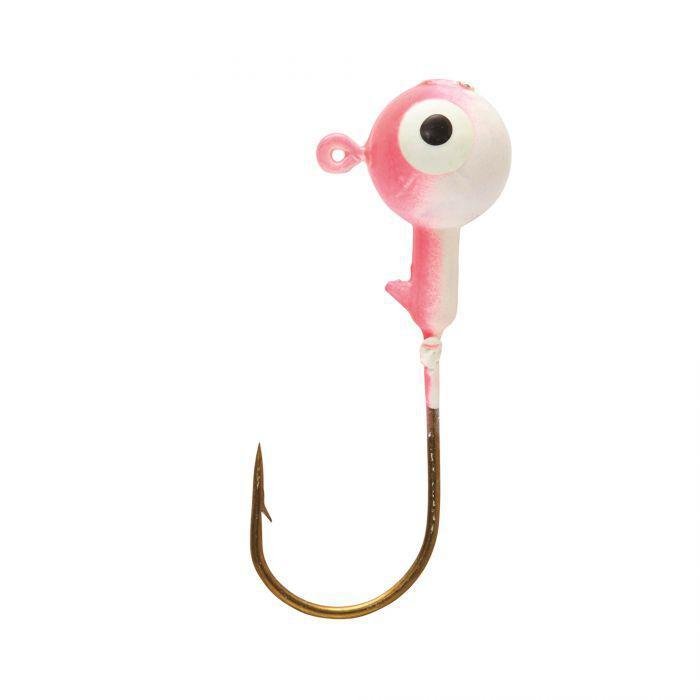 Eagle Claw Ball Head Jigs Qty 10 - JigsEagle ClawPink/Pearl1/32 Ozeoy3blowoutFishAndSave