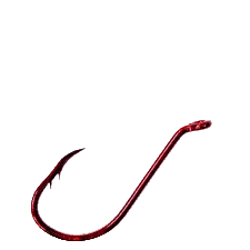 Eagle Claw Double Barb Octopus Hooks Sz 6 Qty 25 Red - Hooks/RigsEagle ClawFreshwater047708518161FishAndSave