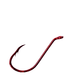Eagle Claw Double Barb Octopus Hooks Sz 6 Qty 25 Red - Hooks/RigsEagle ClawFreshwater047708518161FishAndSave