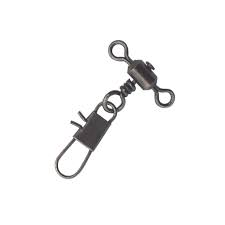 Eagle Claw Lazer Powerlight Drop Swivel W/ Interlock Snap Sz 7 Qty 25 - Swivels/ConnectorsEagle ClawFreshwater047708731584FishAndSave