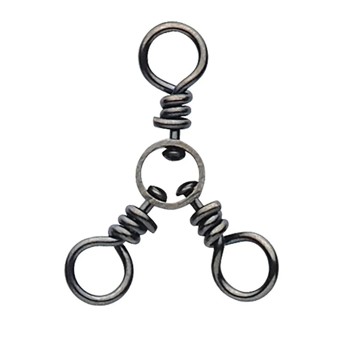 Eagle Claw lazer Sharp 3 - Way Swivels Sz 2 Qty 20 - Swivels/ConnectorsEagle ClawFreshwater047708745260FishAndSave