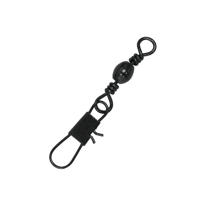 Eagle Claw Lazer Sharp Barrel Swivel W/ Interlock Snap Sz 1/0 Qty 35 - Swivels/ConnectorsEagle ClawFreshwater047708775434FishAndSave