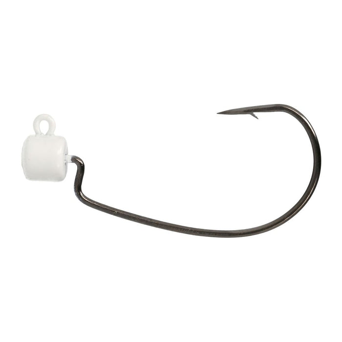Eagle Claw Lazer Sharp Finesse Weedless EWG Jig Qty 4 - JigsEagle ClawWhite1/16 Oz 2/0 HookBass047708805735FishAndSave
