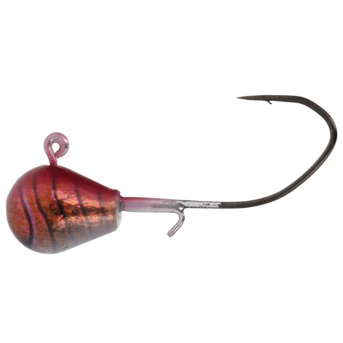 Eagle Claw Lazer Sharp Holographic Live Image Jig Qty 3 - JigsEagle ClawRed Craw1/8 OzBassFishAndSave