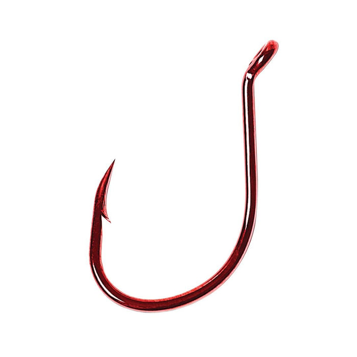 Eagle Claw Lazer Sharp L1 Needlepoint Octopus Short Shank Sz 4/0 Qty 34 Red - Hooks/RigsEagle ClawFreshwater047708690294FishAndSave