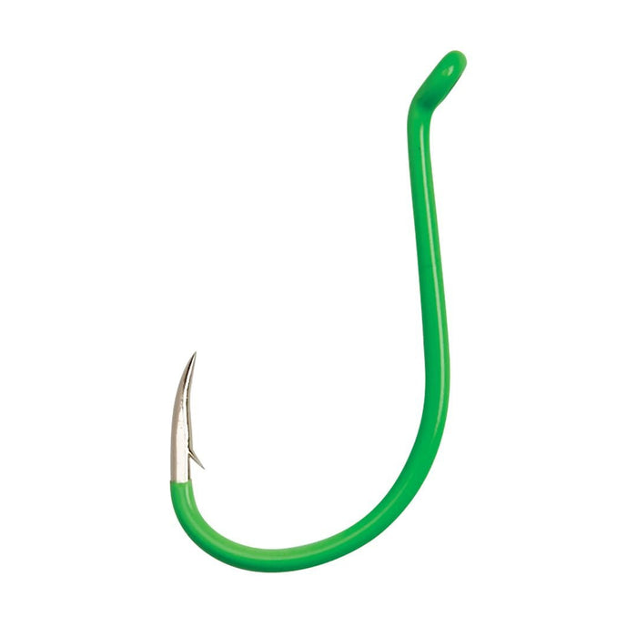 Eagle Claw Lazer Sharp Lazer Octopus Long Shank Qty 25 - Hooks/RigsEagle ClawLime Green2Freshwater047708770736FishAndSave
