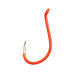 Eagle Claw Lazer Sharp Lazer Octopus Long Shank Qty 25 - Hooks/RigsEagle ClawFluorescent Orange2FreshwaterFishAndSave