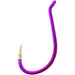 Eagle Claw Lazer Sharp Lazer Octopus Long Shank Sz 1/0 Qty 25 Purple - Hooks/RigsEagle ClawFreshwater047708770590FishAndSave