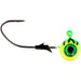 Eagle Claw Lazer Sharp Pro - V Eagle Eye Jig Qty 5 - JigsEagle ClawFire Tiger1/8 OzFreshwater047708789875FishAndSave