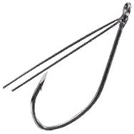 Eagle Claw Lazer Sharp Shaw Grigsby Weedless Pro V Bend Sz 1 Qty 8 - Hooks/RigsEagle ClawBass047708790703FishAndSave