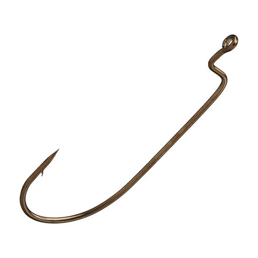 Eagle Claw Lazer Sharp Sproat Z - Bend Worm Hooks Sz 1 Qty 10 - Hooks/RigsEagle ClawBass047708501477FishAndSave