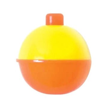 Eagle Claw Snap - on Round Float Orange/Yellow 1 - 1/4" Qty 1 - Floats/BobbersEagle ClawFreshwater047708709378FishAndSave