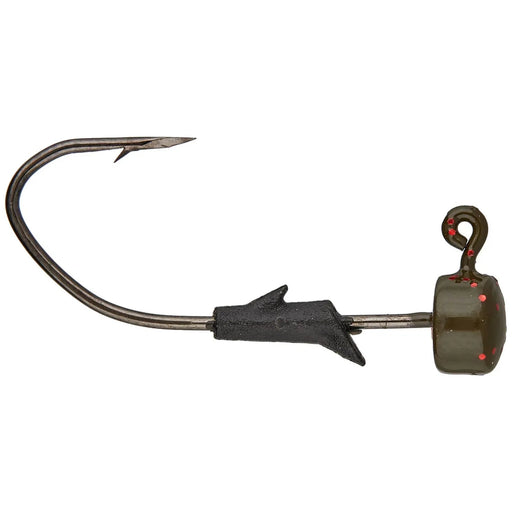 Eagle Claw Trokar Pro - V Tungsten Finesse Jig 1/10 Oz Green Pumpkin/Red Flake Qty 2 - JigsEagle ClawFreshwater047708790123FishAndSave