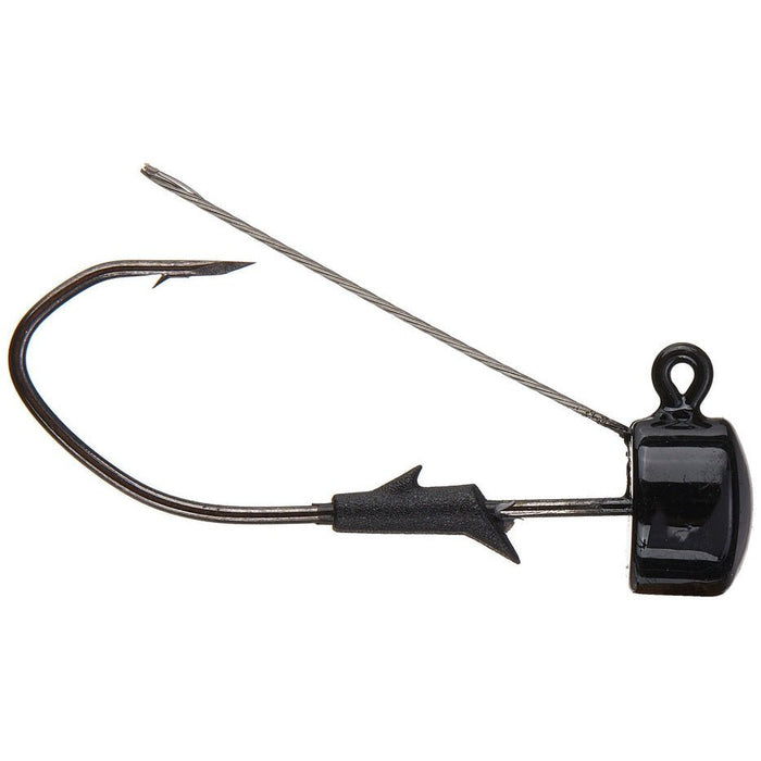 Eagle Claw Trokar Weedless Finesse Jig Heads 1/10 Oz Qty 2 - JigsEagle ClawBlackFreshwater047708792264FishAndSave