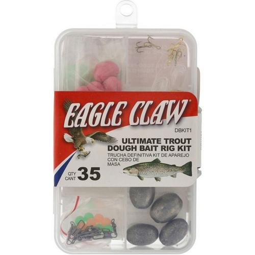 Eagle Claw Ultimate Trout Dough Bait Rig Kit Qty 35 - Hooks/RigsEagle ClawFreshwater047708810623FishAndSave