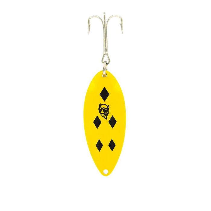Eppinger Dardevle Dog Spoon - SpoonsEppingerYellow Black Diamonds2/5 OzFreshwaterFishAndSave