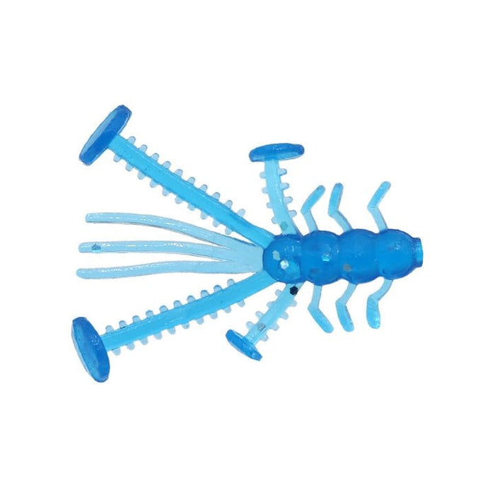 Eurotackle Micro Finesse Crazy Critter 1.1" Qty 8 Blue - PlasticsEurotackle_Hi_chtgptapp_optimised_this_description - generator811504031564FishAndSave