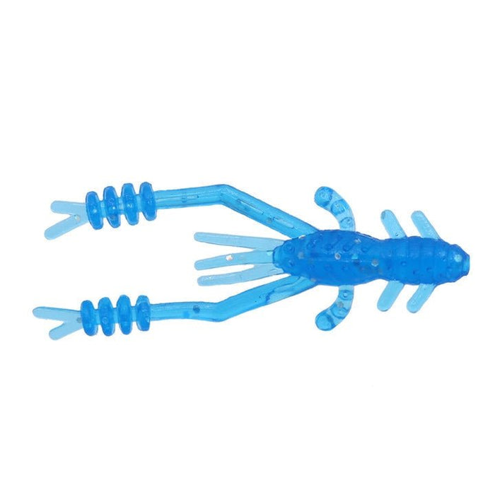 Eurotackle Micro Finesse Shrimp - X 1.5" Qty 8 - PlasticsEurotackleBlue_Hi_chtgptapp_optimised_this_description - generator811504031588FishAndSave