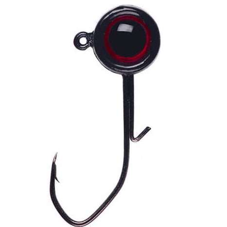 FAS Big Eye Round Jig Heads Qty 5 - JigsFishAndSaveBlack1/40 OzBassFishAndSave