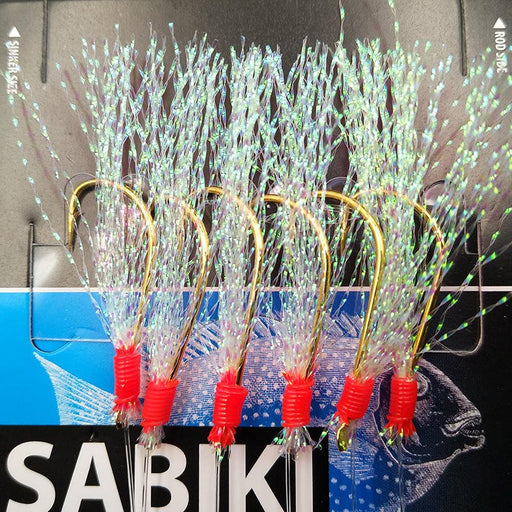 FAS Coral Sabiki Rigs Qty 6 - Hooks/RigsFishAndSave8 - 30Lb TestFreshwater9062111450008FishAndSave