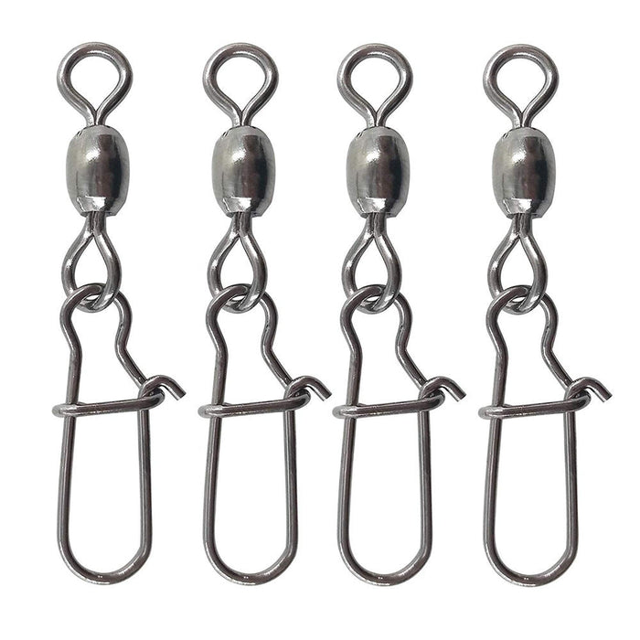 FAS Crane Snap Swivels W/ Duo Lock Qty 10 - Swivels/ConnectorsFishAndSave8FreshwaterFishAndSave