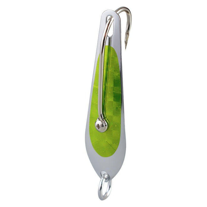 FAS Drone Trolling Spoons 3 - 1/8" 7/16 Oz - TrollingFishAndSaveChartreuseFreshwaterFishAndSave