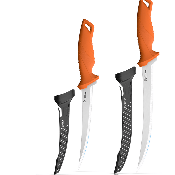 FAS Fish Fillet Knife Flexible Blade Non Slip Grip Fishing Gear W/ Protective Sheath - Tools & KnivesFishAndSave7"New ArrivalFishAndSave