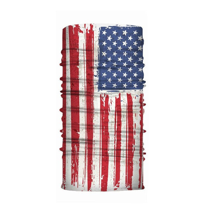 FAS Fishing Neck Gaiter Elastic Face Mask - OutdoorsFishAndSaveAmerican FlagNew ArrivalFishAndSave