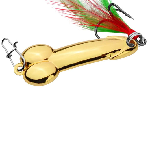 FAS Gold Member Casting Spoon W/ feathered Treble Hooks - SpoonsFishAndSave3/16 OzFreshwaterFishAndSave
