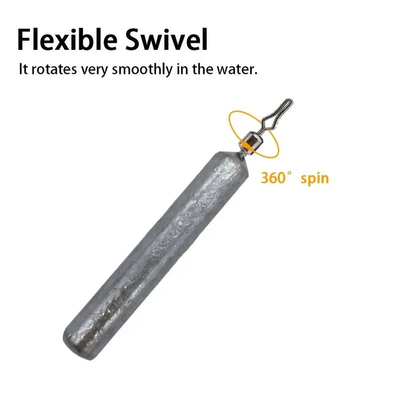 FAS Pro Goture Fishing Pencil Drop Shot Weights Qty 50 FishAndSave