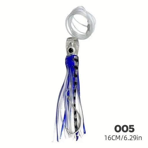 FAS Pro Octopus Squid Skirt Trolling Lures 6.29" 1.9Oz Qty 1 - FishAndSave