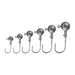 FAS Round Head Jigs Qty 10 Unpainted - JigsFishAndSave1/8 OzBassFishAndSave