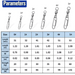 FAS Stainless Steel Ball Bearing Quick Snap Swivels Qty 10 - Swivels/ConnectorsFishAndSave0FreshwaterFishAndSave