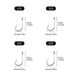 FAS Stainless Steel Cable Leader Wire Leader Rig Tuna Shark Hooks Qty 1 - Hooks/RigsFishAndSave3/0New ArrivalFishAndSave