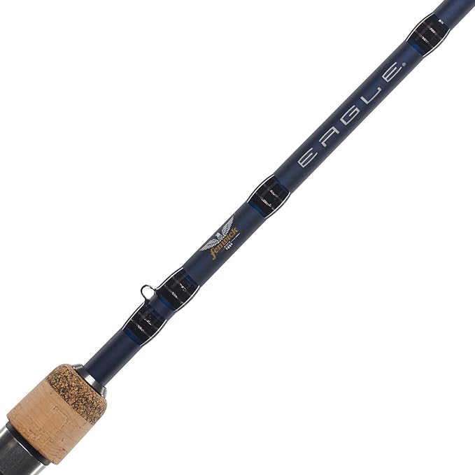 fenwick telescopic fishing rod Fenwick Eagle Spinning Rod 6'6" 24 Ton Med-Fast 2 pc. - Matte Navy Blue