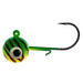 Fish Hawk Ric's Jigs 3/8 Oz Qty 4 - JigsFish HawkUV Lime Chartreuse RedBass840479080987FishAndSave