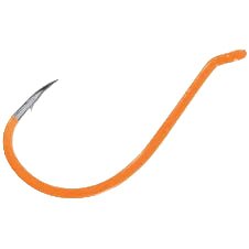 Gamakatsu Octopus Hooks Size 8 Qty 7 Fluorescent Orange - Hooks/RigsGamakatsuFreshwater089726078708FishAndSave