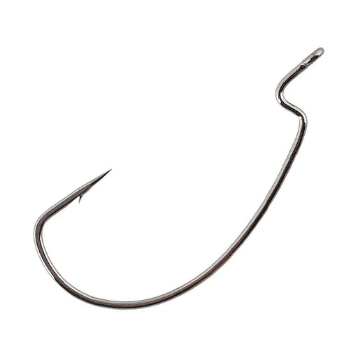 Gamakatsu Offset Shank Worm EWG Hooks Qty 5 - Hooks/RigsGamakatsuNS Black1/0BassFishAndSave