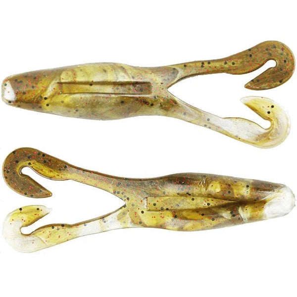 Gambler Buzz'N Cane Toad 4" Qty 5 - PlasticsGamblerGreen Pumpkin Red Pearl SwirlBass024395007925FishAndSave