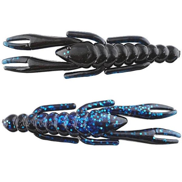 Gambler Lures BB Cricket 3" Qty 12 - PlasticsGamblerShadow Blue GlitterBass024395133204FishAndSave