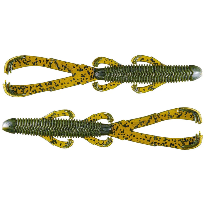 Googan Baits Trench Hawg 4.65" Qty 9 - PlasticsGoogan BaitsGreen PumpkinBass842424115836FishAndSave
