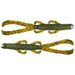 Googan Baits Trench Hawg 4.65" Qty 9 - PlasticsGoogan BaitsGreen PumpkinBass842424115836FishAndSave