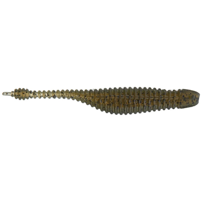 Great Lakes Drop Minnow - PlasticsGreat LakesGreen Pumpkin2.25" Qty 10BassFishAndSave