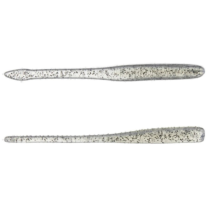 Great Lakes Finesse Drop Worm 4" Qty 8 Clear Shad - PlasticsGreat LakesFreshwater665415050189FishAndSave